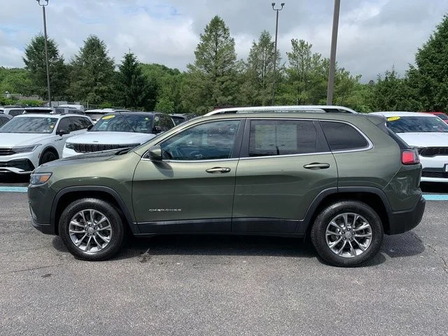 Used 2021 Jeep Cherokee Latitude Lux with VIN 1C4PJMMX9MD145966 for sale in Cranberry Township, PA