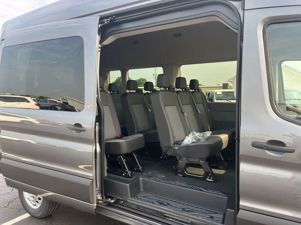 New 2026 Carbonized Gray Metallic Ford Passenger Van XL image 14