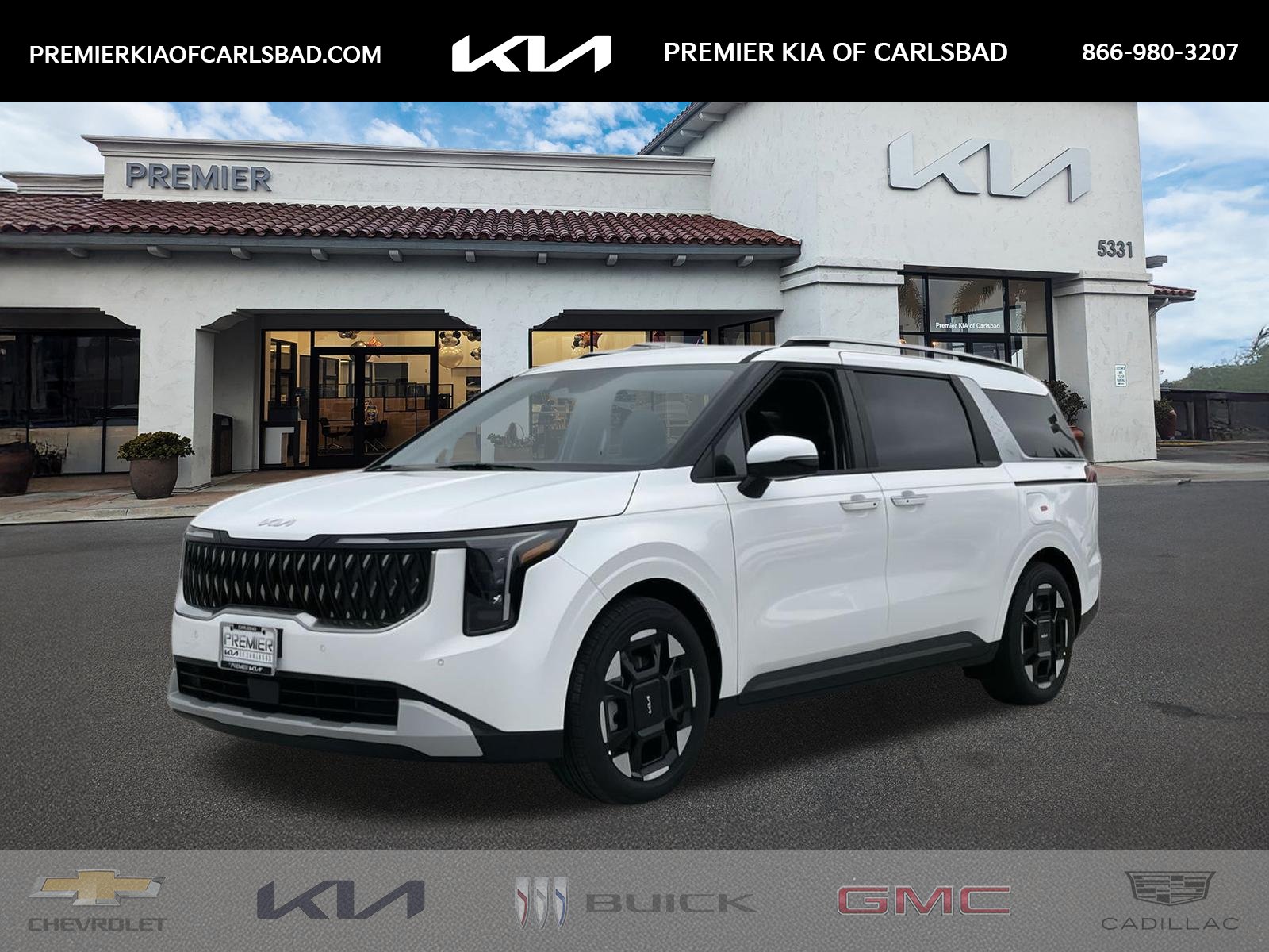 New 2026 Snow White Pearl Kia EX image 1