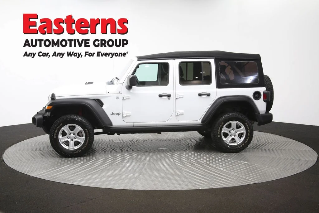 Used 2018 White Jeep Unlimited Sport S image 58