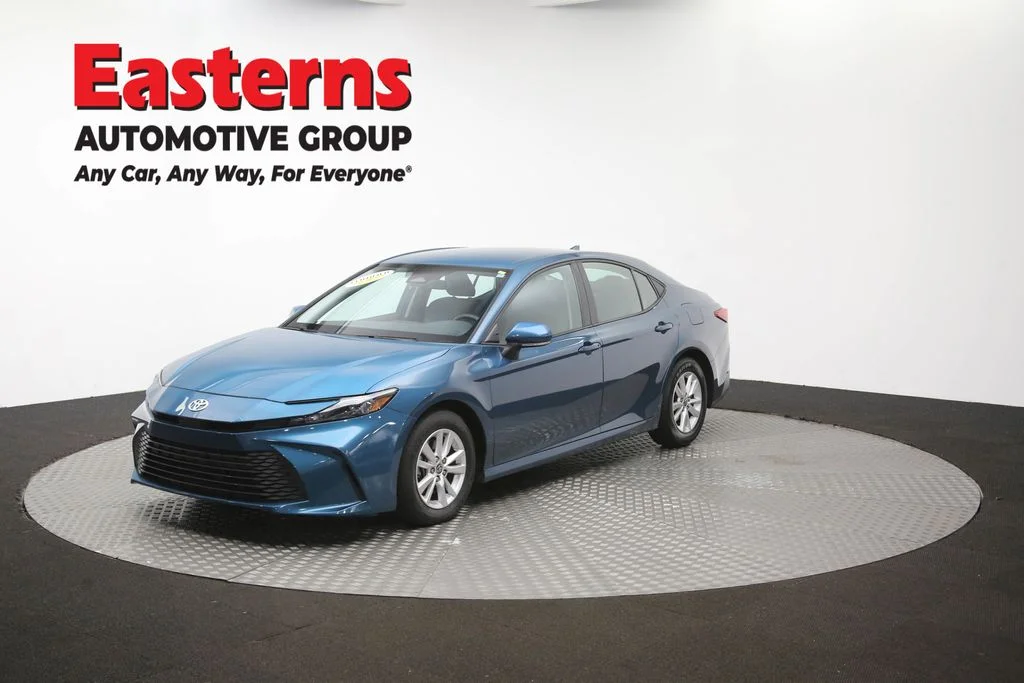Used 2025 Blue Toyota LE image 54
