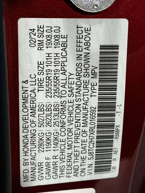 Used 2024 Performance Red Pearl Acura Advance Package image 31