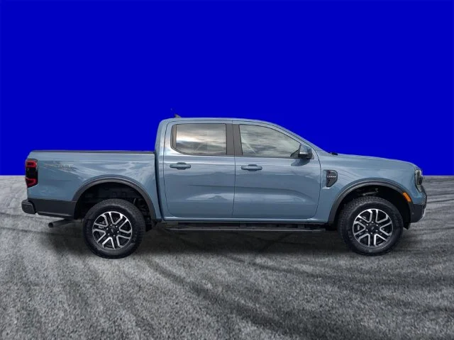 Used 2024 Azure Gray Metallic Ford Lariat image 3