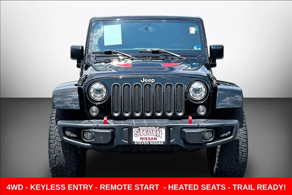 Used 2017 Black Jeep Unlimited Rubicon image 2