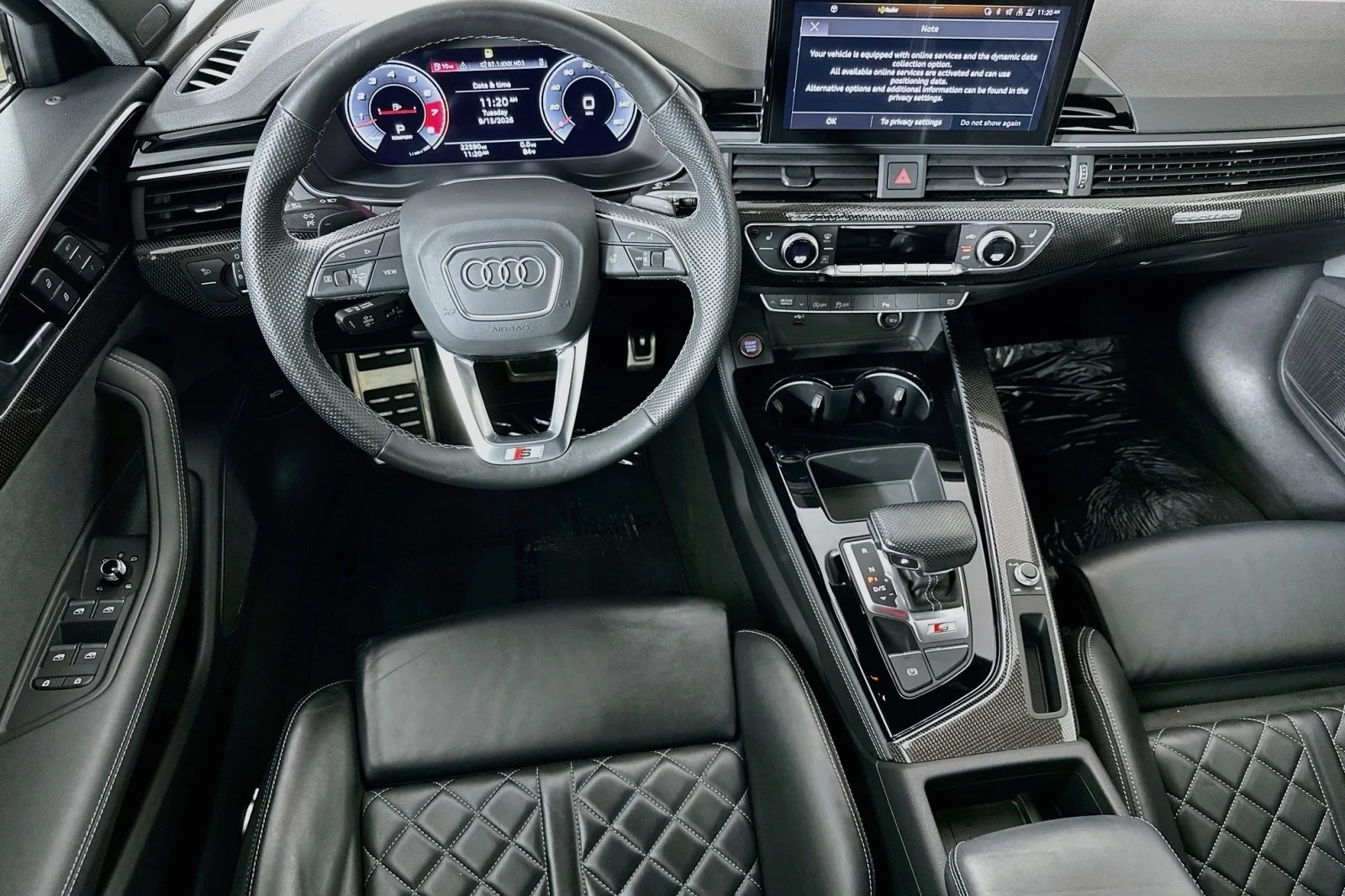 Used 2023 Mythos Black Metallic Audi Premium Plus image 5