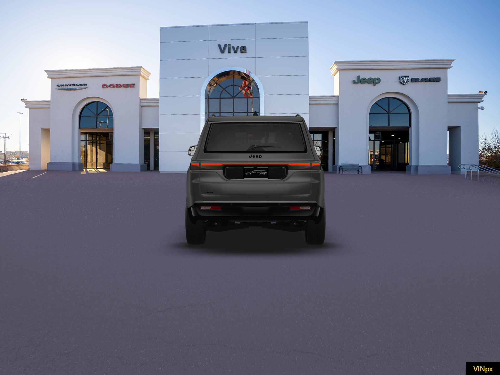 New 2026 Baltic-Gray Metallic Clear-Coat Exterior Paint Jeep Limited Altitude image 16