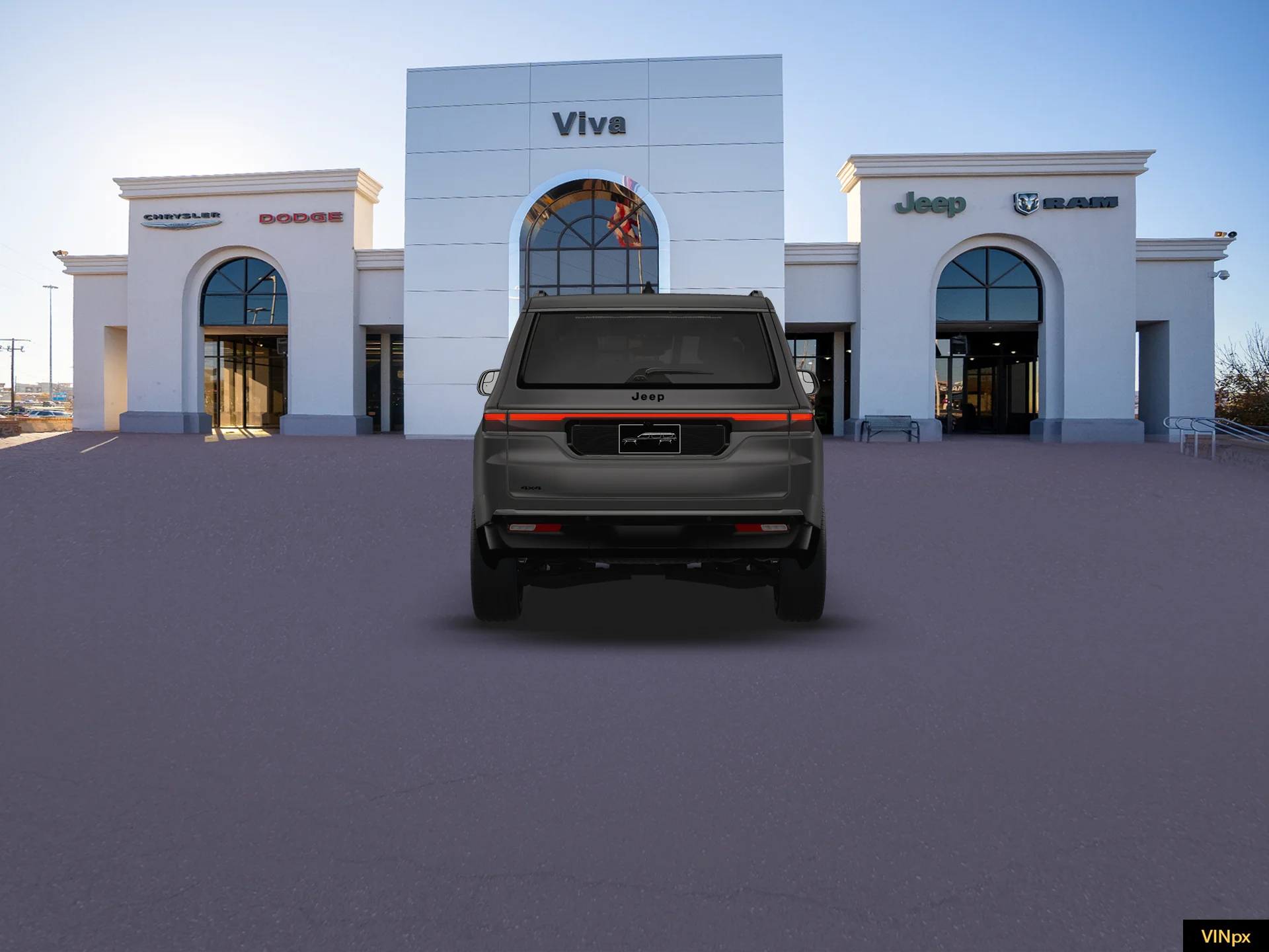 New 2026 Baltic-Gray Metallic Clear-Coat Exterior Paint Jeep Limited Altitude image 16