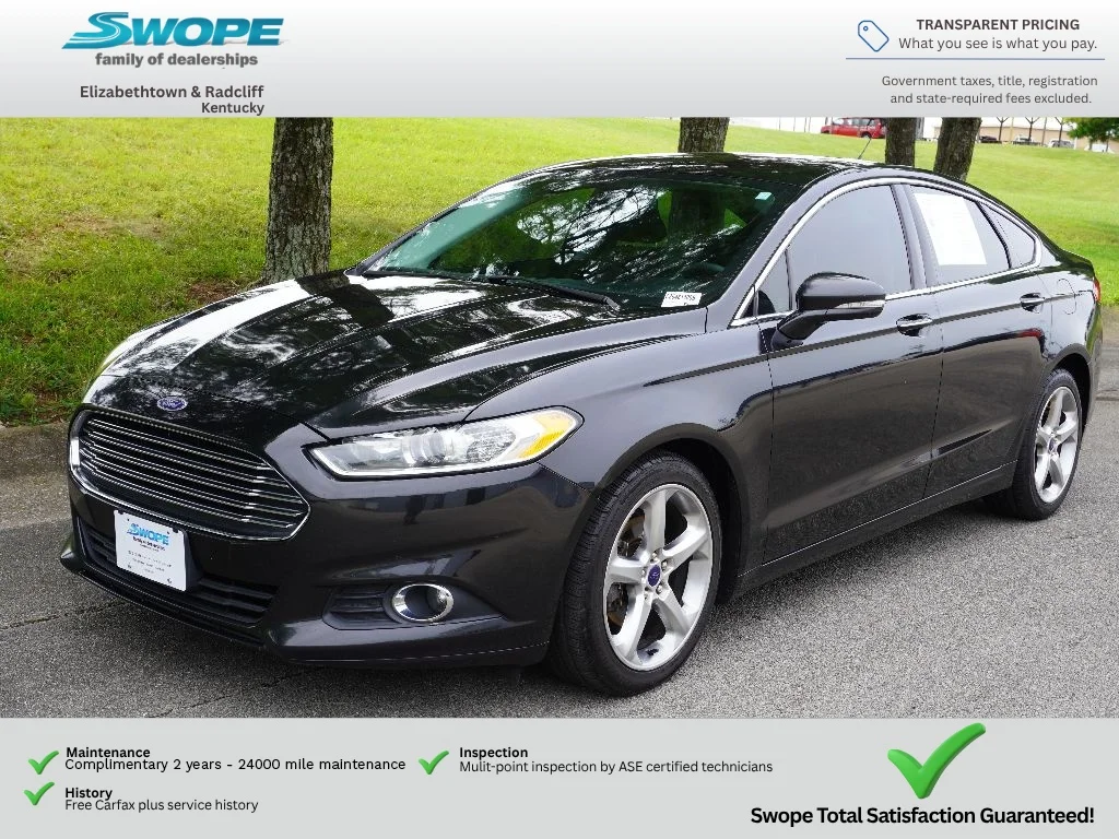 Used 2015 Tuxedo Black Ford SE image 7