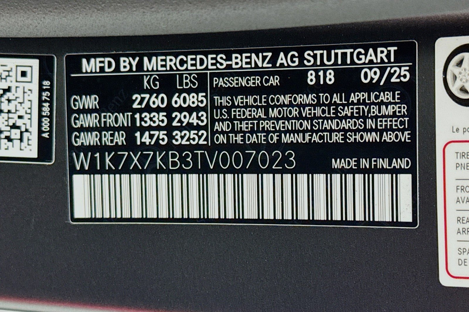 New 2026 MANUFAKTUR Graphite Grey Magno Mercedes-Benz AMG® GT 63 S E Performance 4-Door Coupe image 23