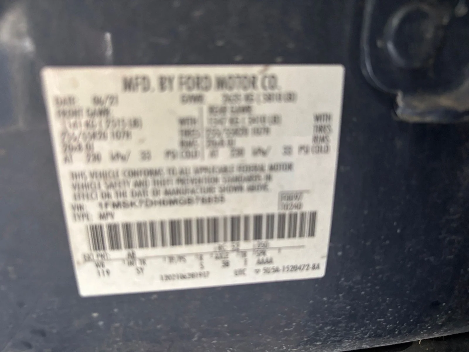 Used 2021 Blue Ford XLT image 14