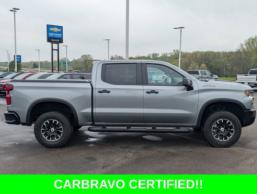 Certified 2024 Chevrolet Silverado 1500 ZR2 with VIN 3GCUDHEL2RG174118 for sale in Inver Grove Heights, Minnesota