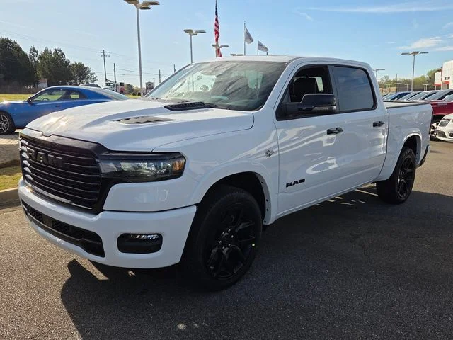 New 2026 Bright White Clear-Coat Exterior Paint RAM Laramie image 3