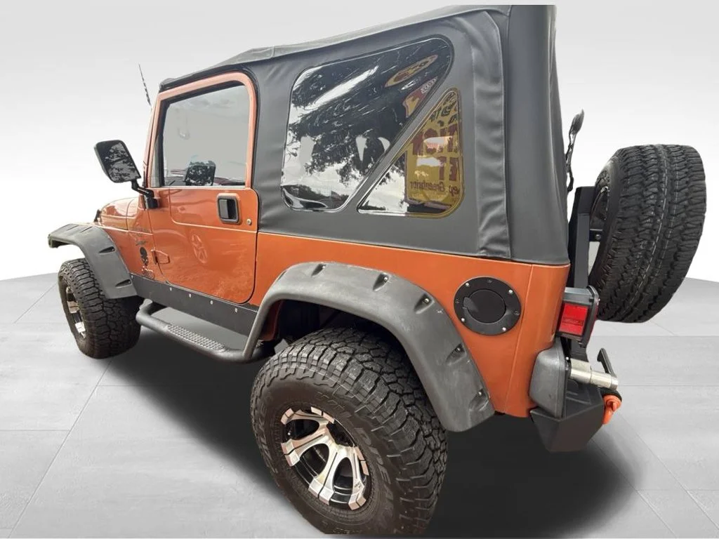 Used 2000 Orange Jeep Sport image 3