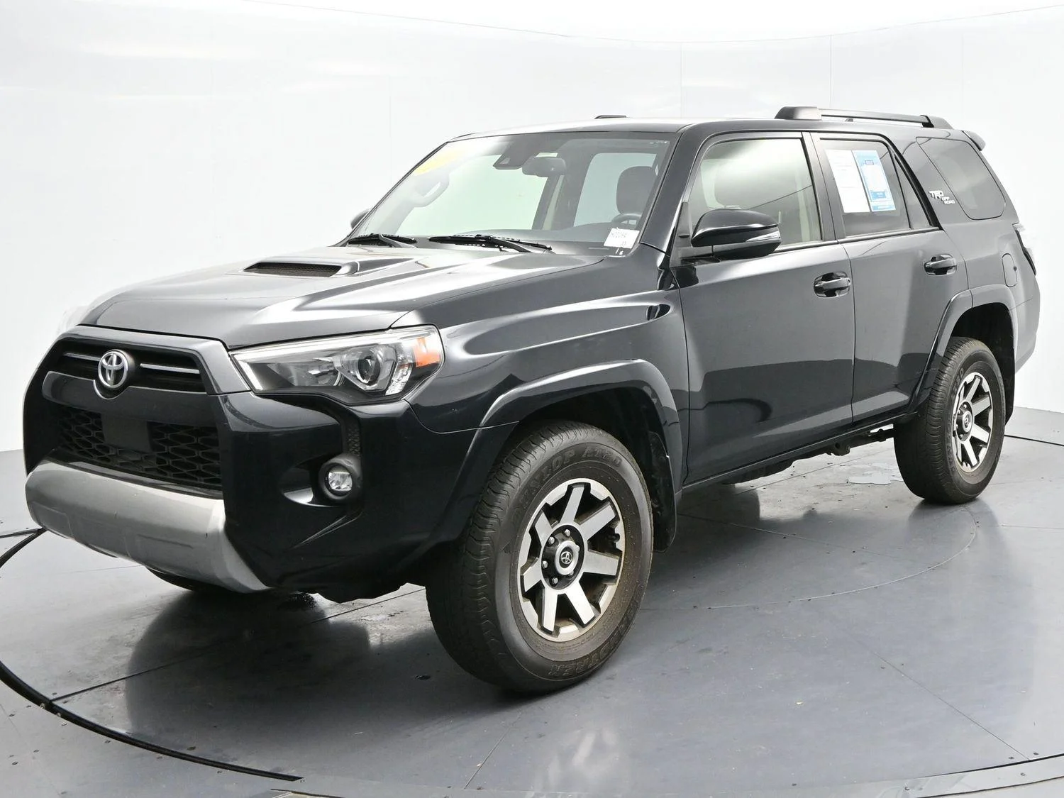Used 2021 Midnight Black Metallic Toyota TRD Off Road Premium image 3