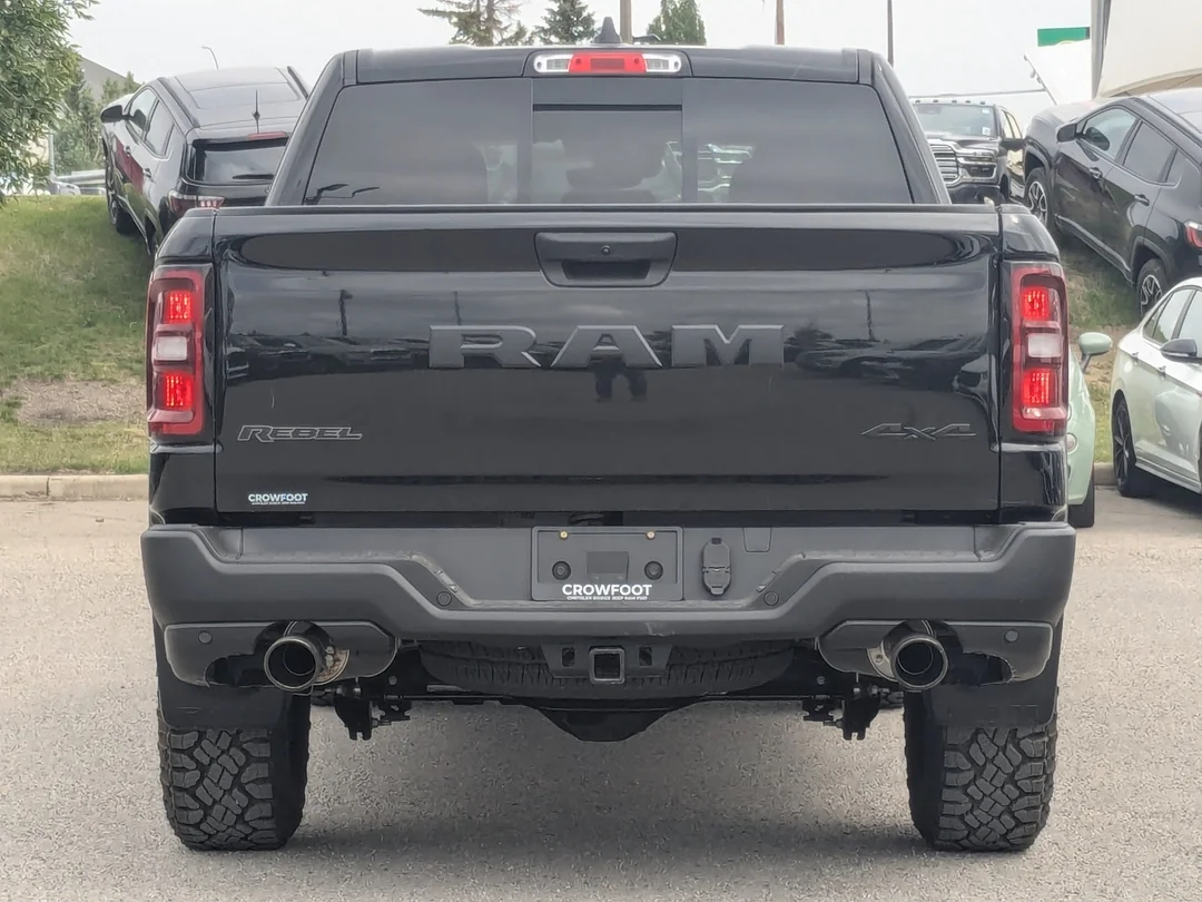 New 2026 Black RAM Rebel - - 4x4 - Hurricane Twin Turbo - Rebel Level 1 Equip Grp & More! image 7