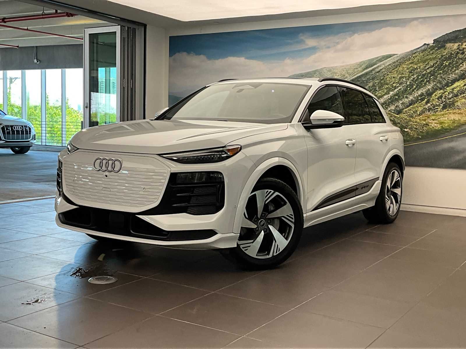 Used 2025 Glacier White Metallic Audi Premium Plus image 4
