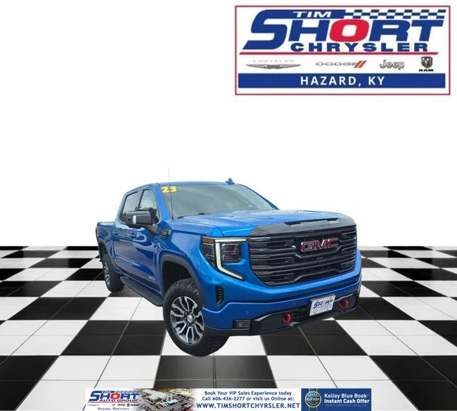 Used 2023 Blue GMC AT4 image 1