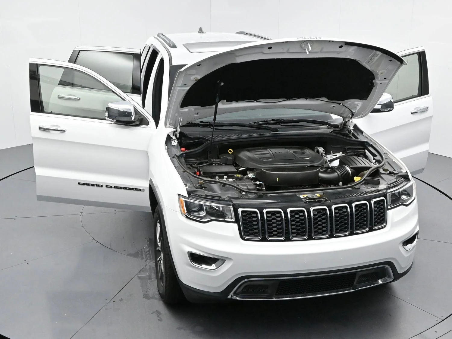 Used 2021 Bright White Clearcoat Jeep Limited image 41