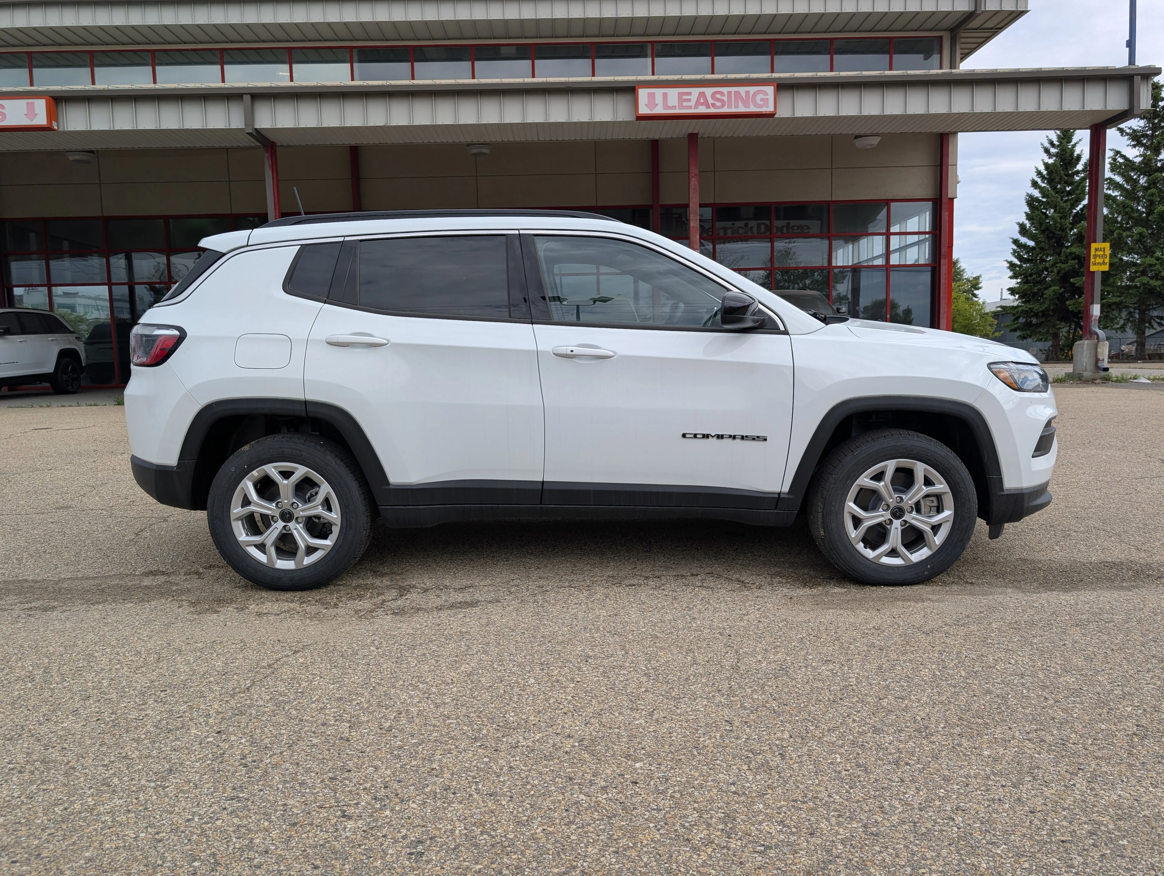 New 2026 Bright White Jeep North image 8
