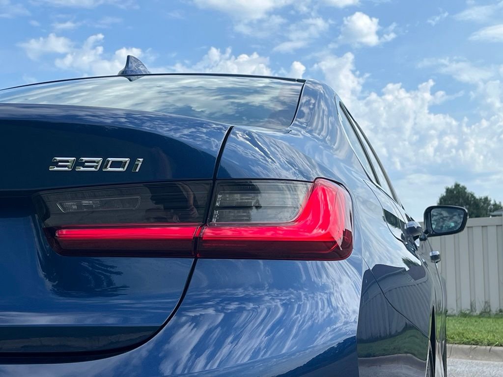 Used 2021 Phytonic Blue Metallic BMW 330i xDrive image 12