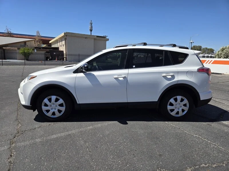 Used 2017 White Toyota LE image 2