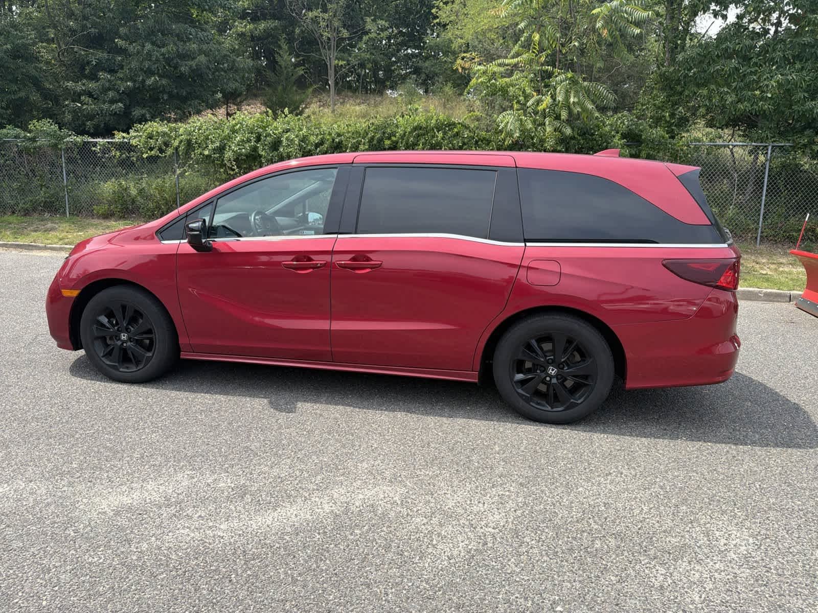 Used 2024 Radiant Red Metallic II Honda Sport image 2