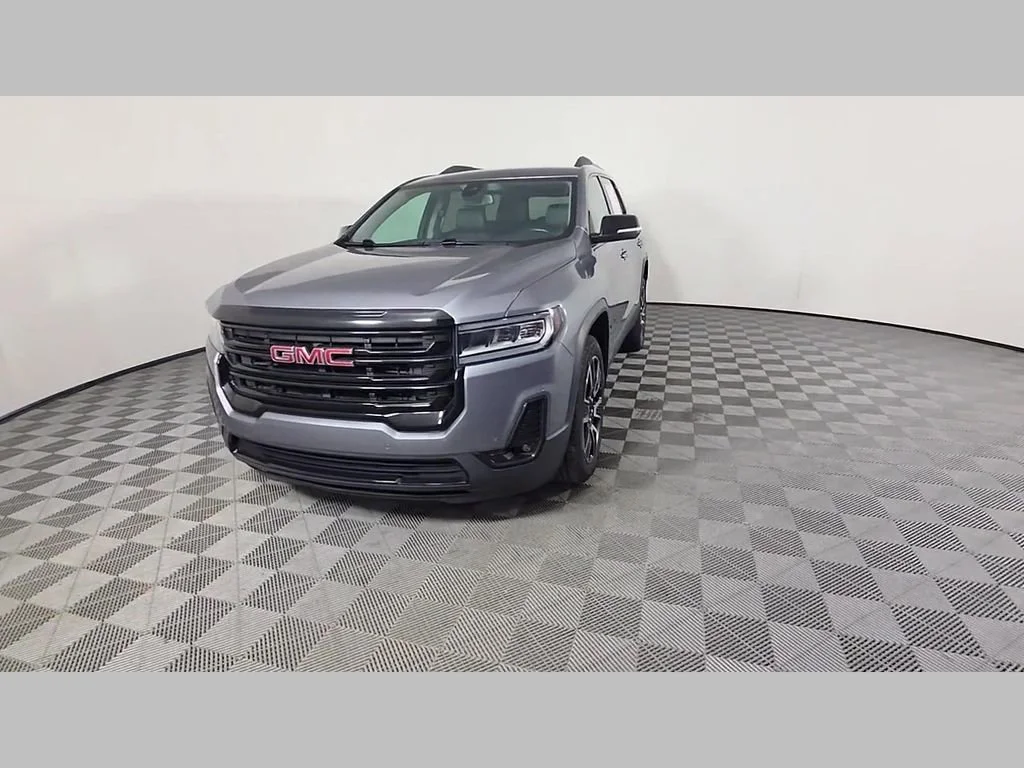 Used 2021 Satin Steel Metallic GMC SLT image 50
