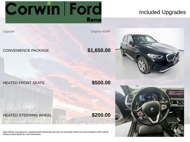 Used 2023 Jet Black BMW xDrive30i image 3