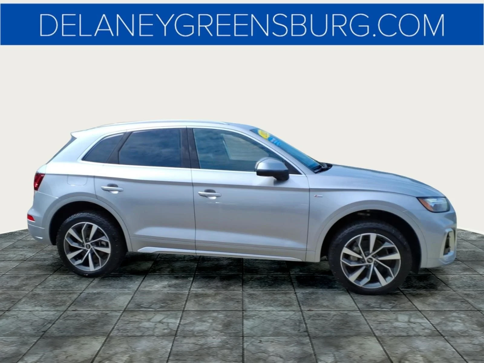Used 2023 Florett Silver Metallic Audi quattro S line Prem Plus 45 TFSI image 2