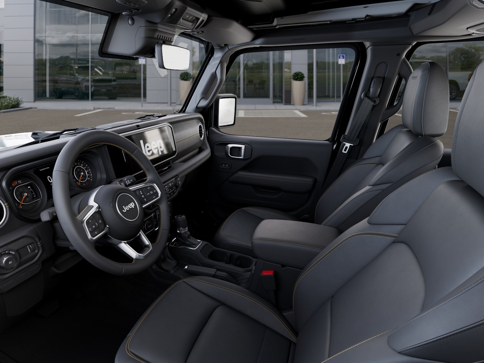 New 2026 Black Clear-Coat Exterior Paint Jeep Sahara image 48