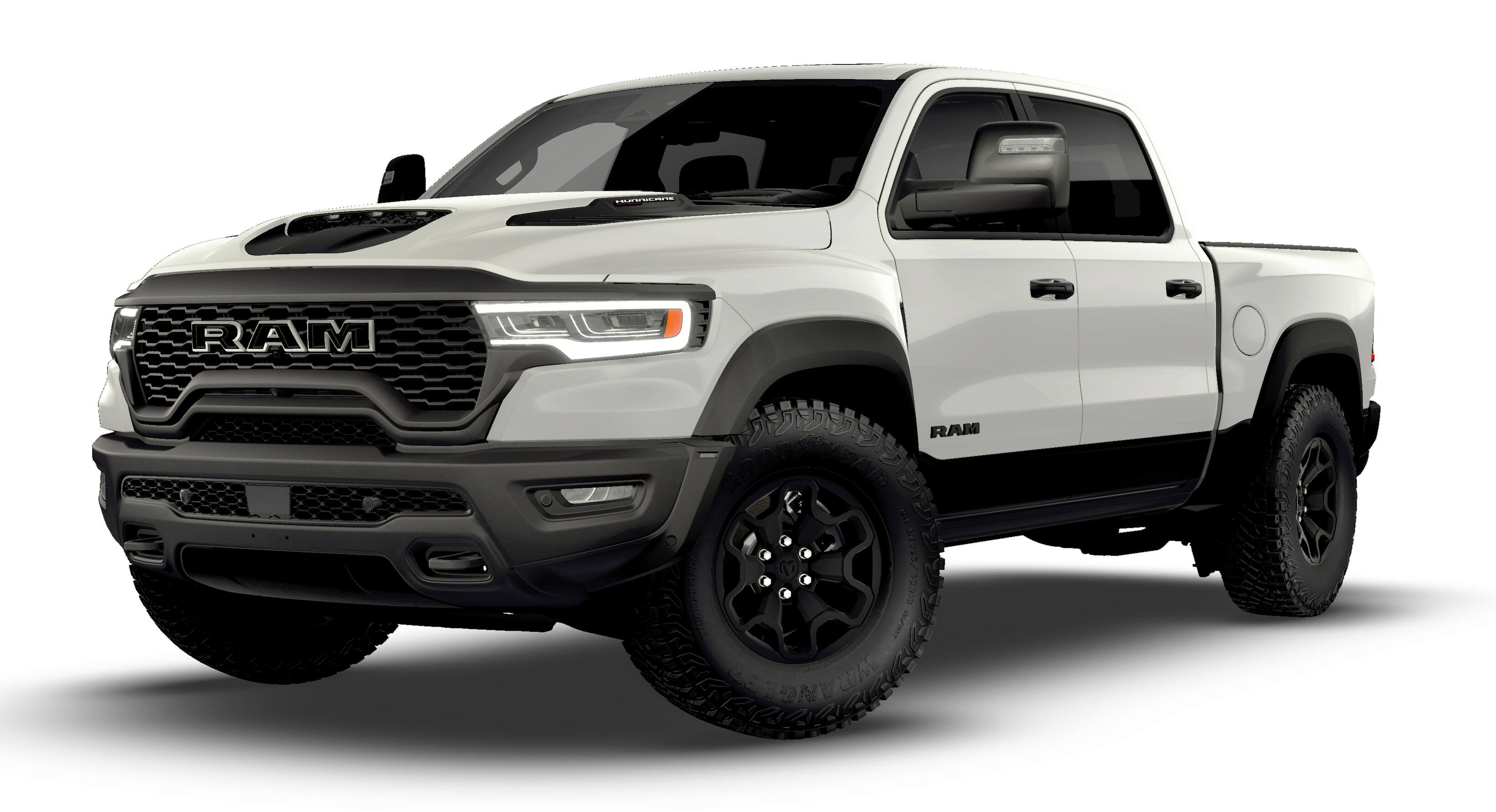 New 2026 Bright White Clear-Coat Exterior Paint RAM RHO image 13
