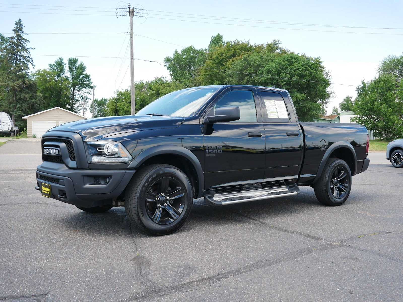 Used 2024 Diamond Black Crystal Pearlcoat Ram Warlock image 3