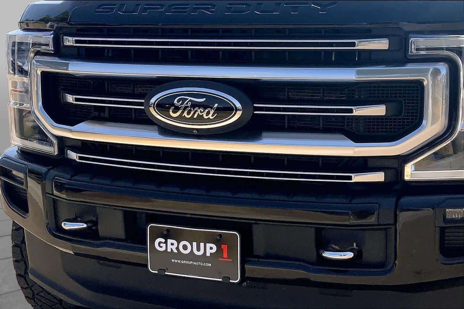 Certified Used 2022 Agate Black Metallic Ford Platinum image 29