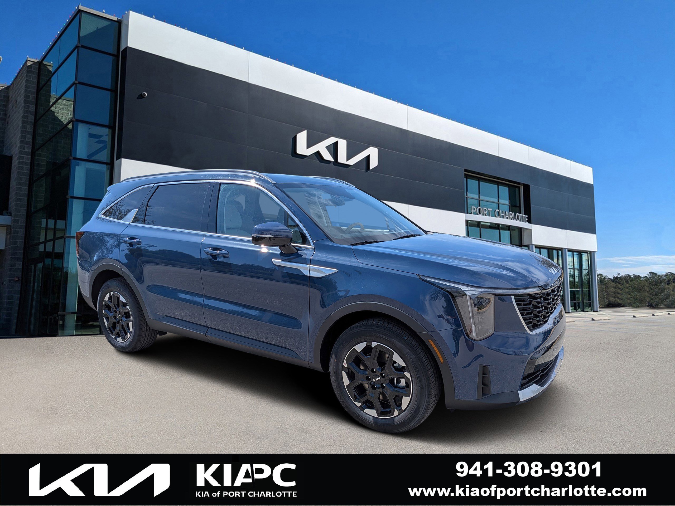 New 2026 Midnight Lake Blue Kia S image 1