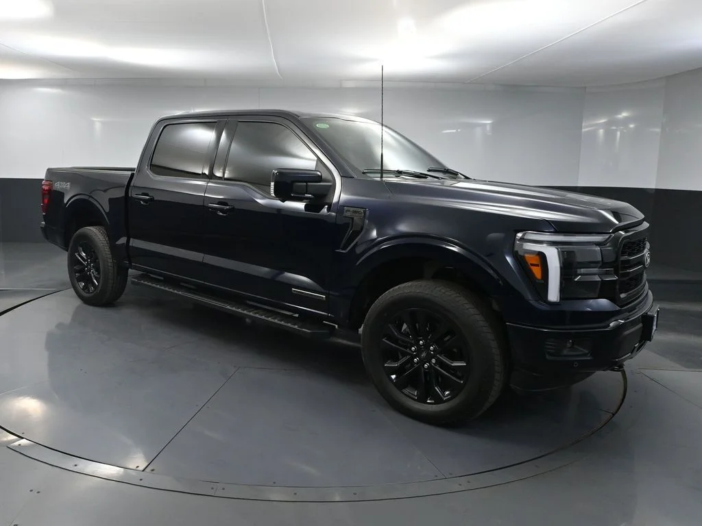 Certified Used 2025 Blue Ford Lariat image 1