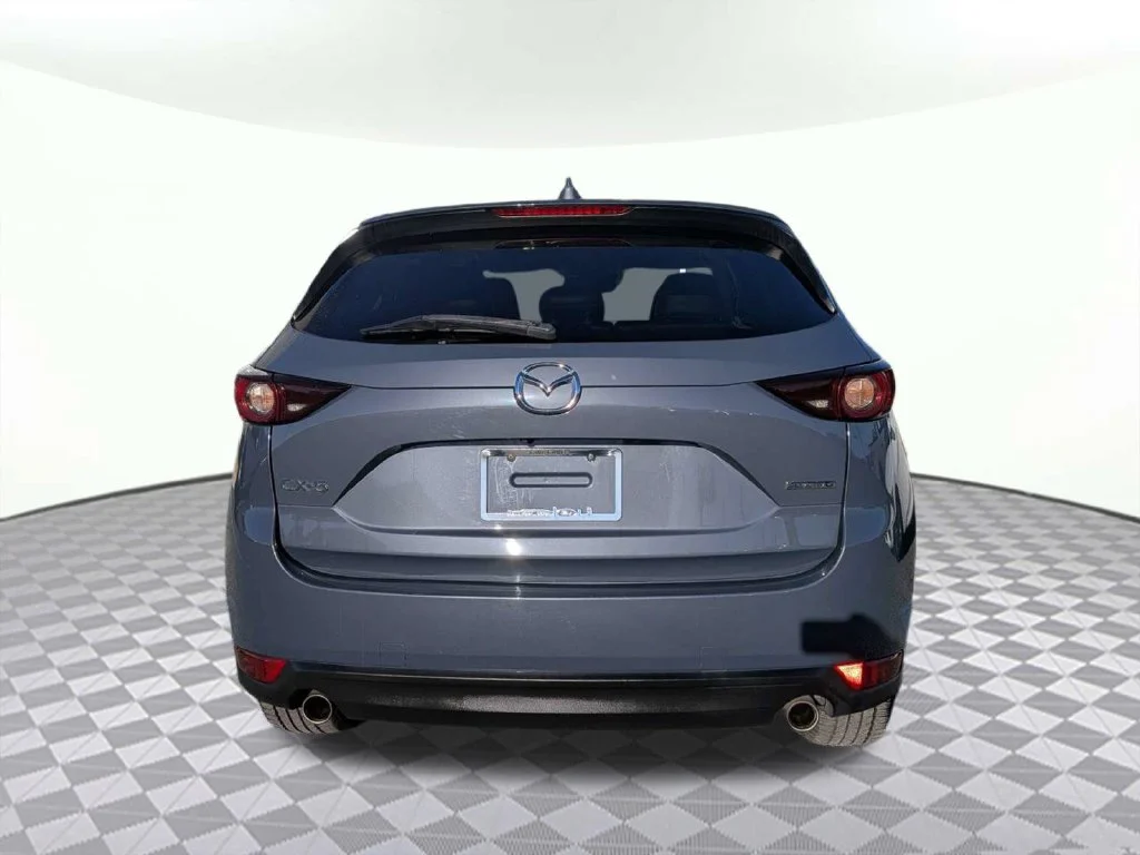 Used 2021 Polymetal Gray Metallic Mazda Carbon Edition image 4