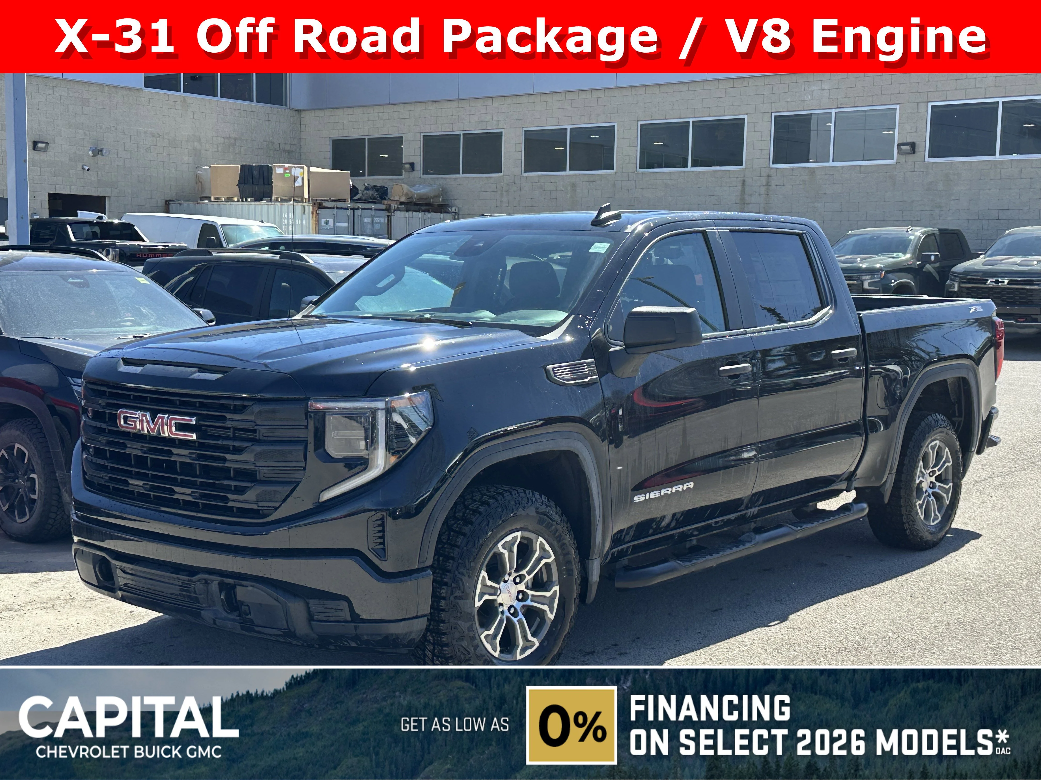 New 2026 Onyx Black GMC Pro image 1
