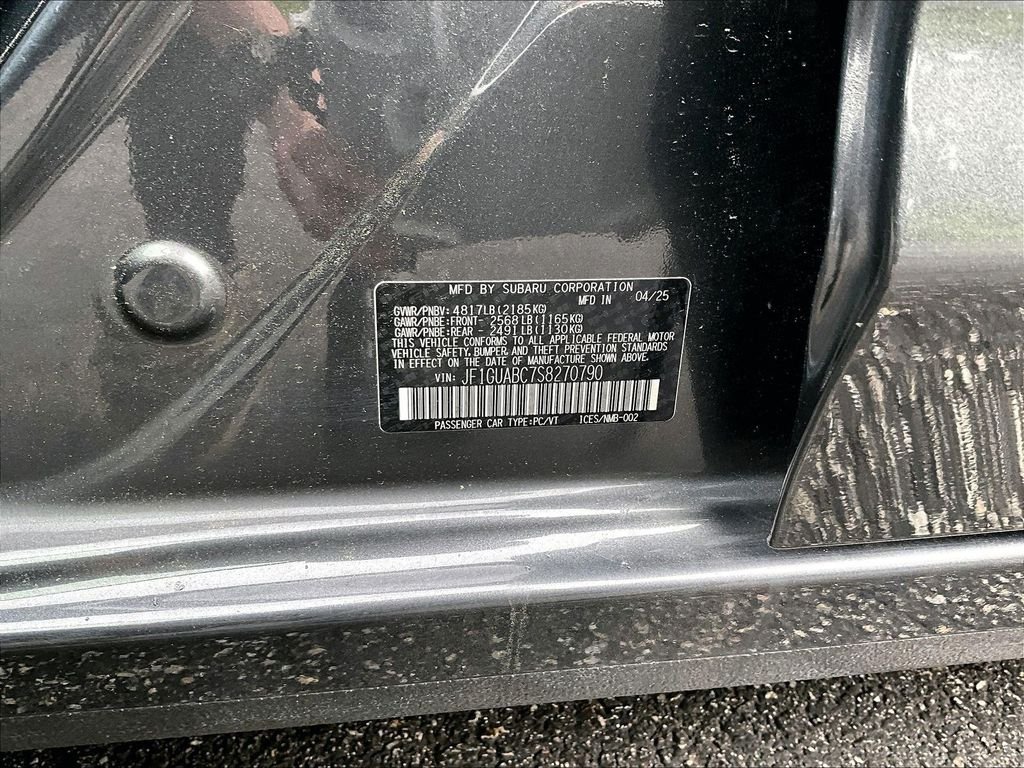Used 2025 Magnetite Gray Metallic Subaru Base image 35