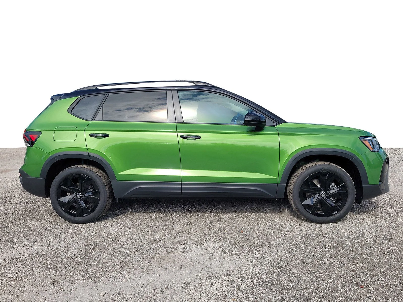 New 2026 Bright Moss Green W/Deep Black Roof Volkswagen 1.5T SE Black image 5
