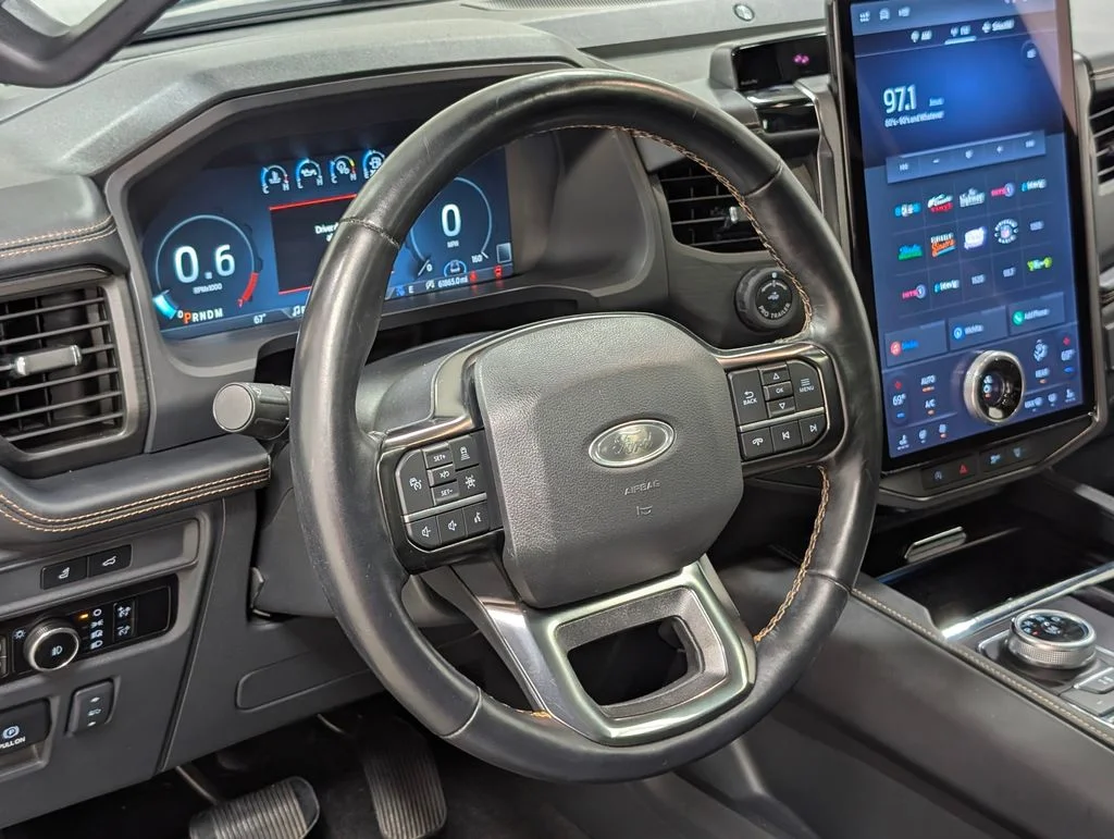 Certified Used 2023 Agate Black Metallic Ford Platinum image 12