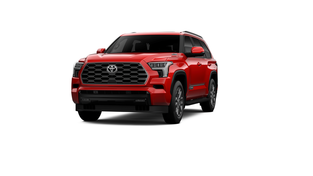New 2026 Supersonic Red Toyota Platinum image 18