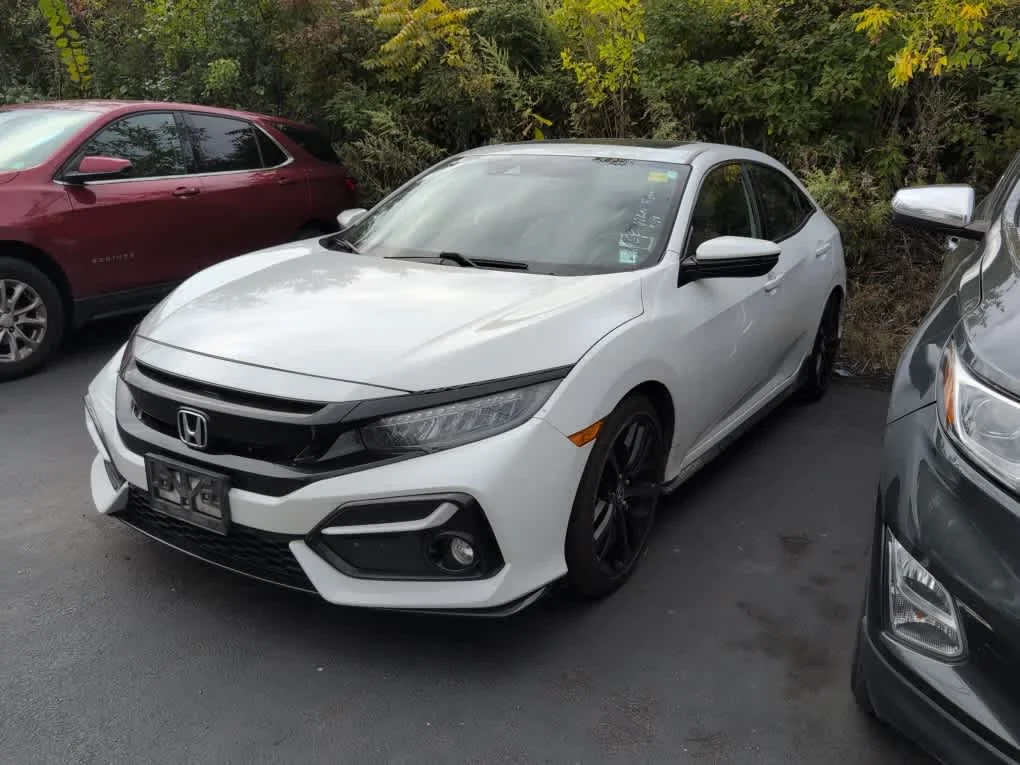 Used 2021 Platinum White Pearl Honda Sport Touring image 3