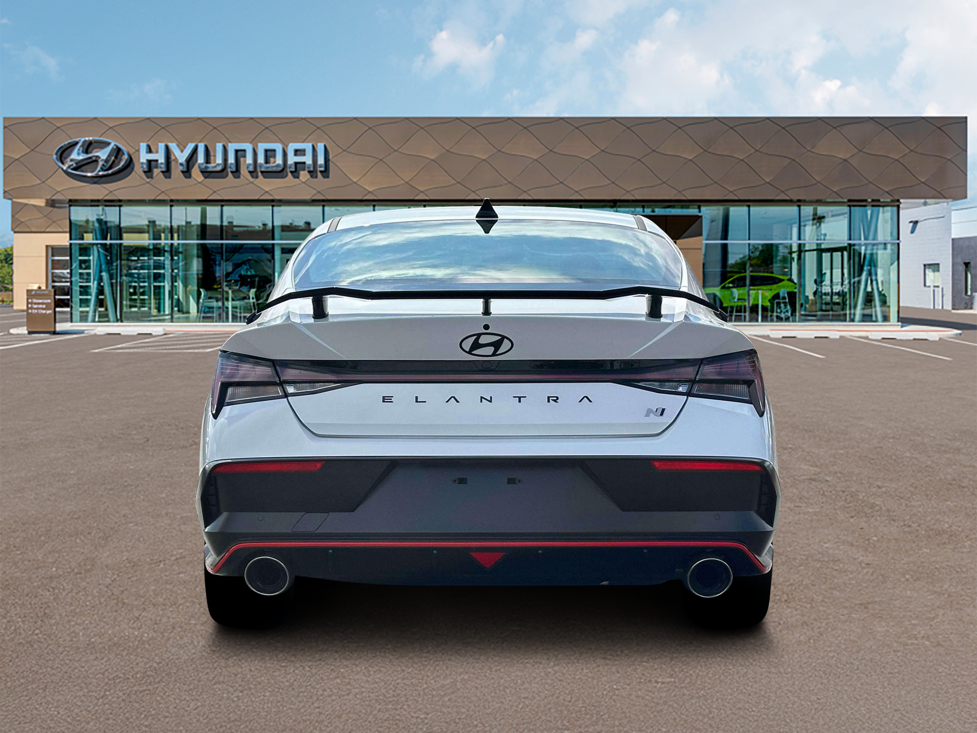 New 2026 Atlas White Hyundai Sedan image 6