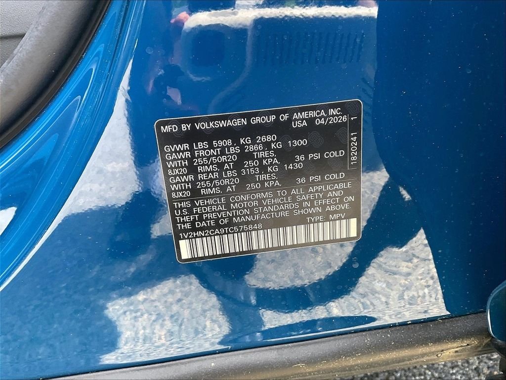New 2026 Blue Volkswagen 2.0T SE w/Technology image 17