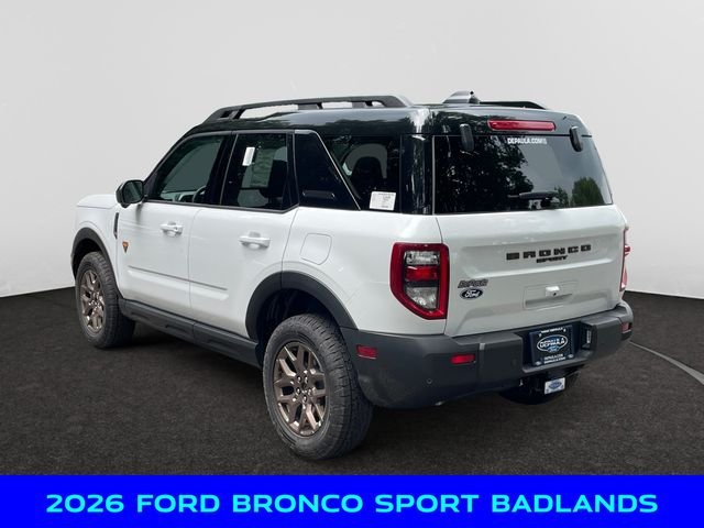New 2026 White Ford Badlands image 3