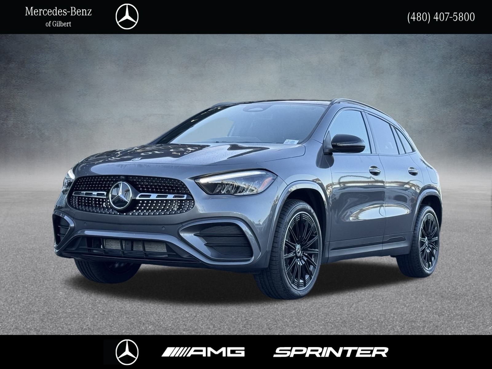 New 2026 Mountain Grey Metallic Mercedes-Benz GLA 250 image 1