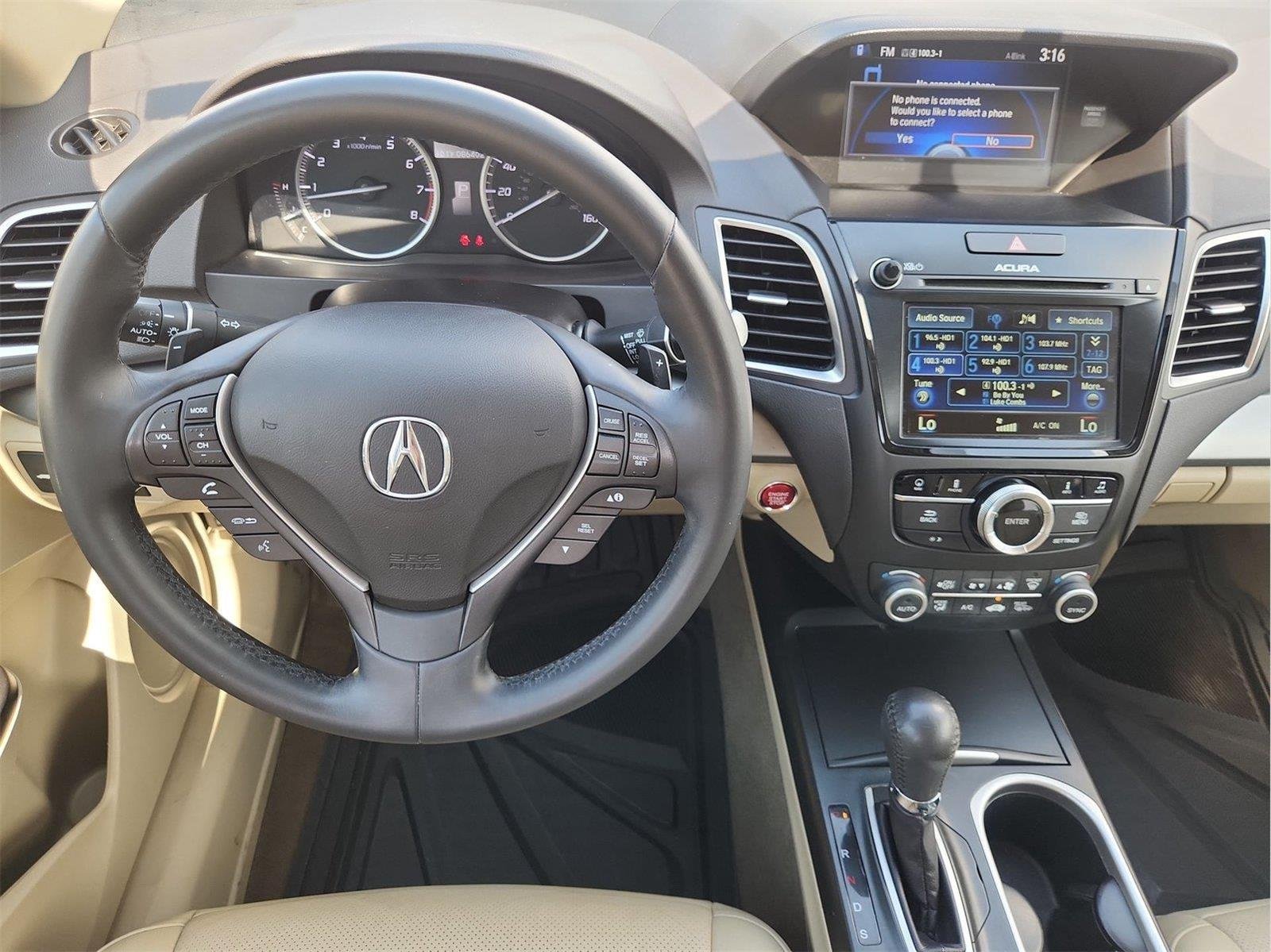 2016 Acura RDX Technology Package White at AutoNation USA Houston