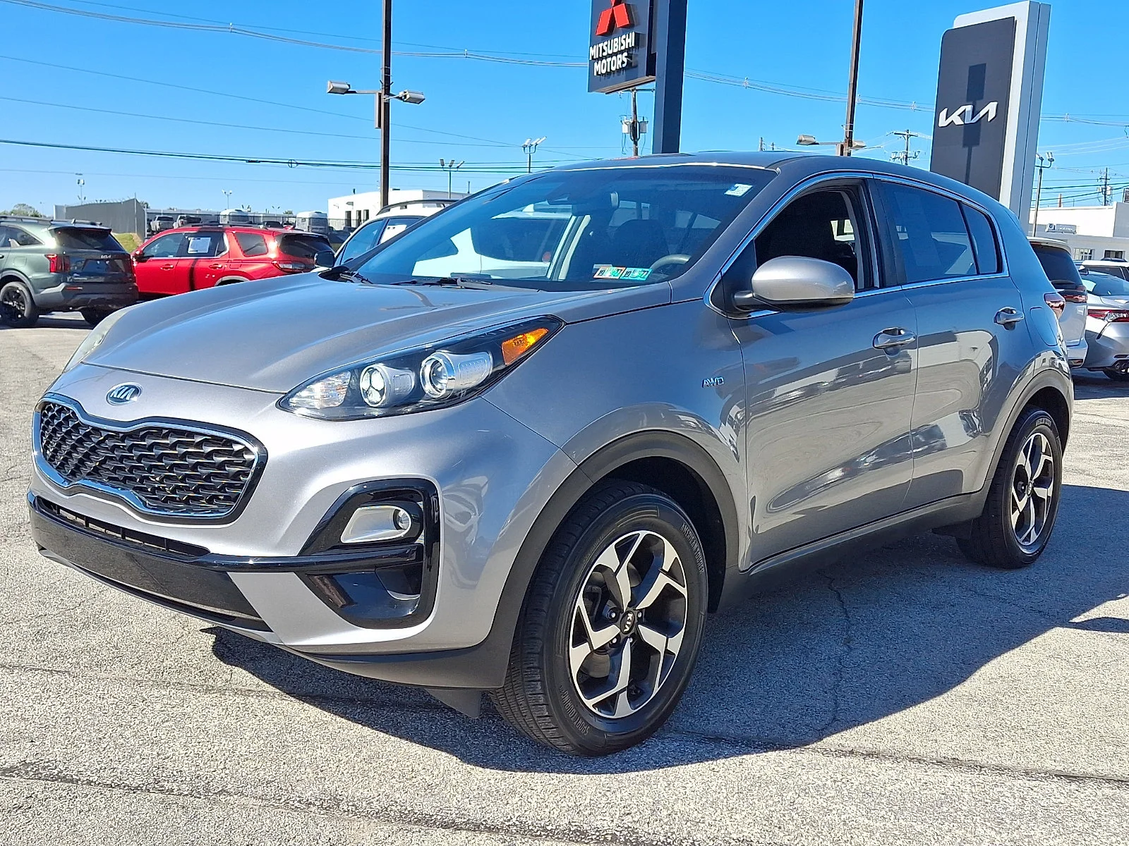 Certified Used 2020 Gray Kia LX image 3