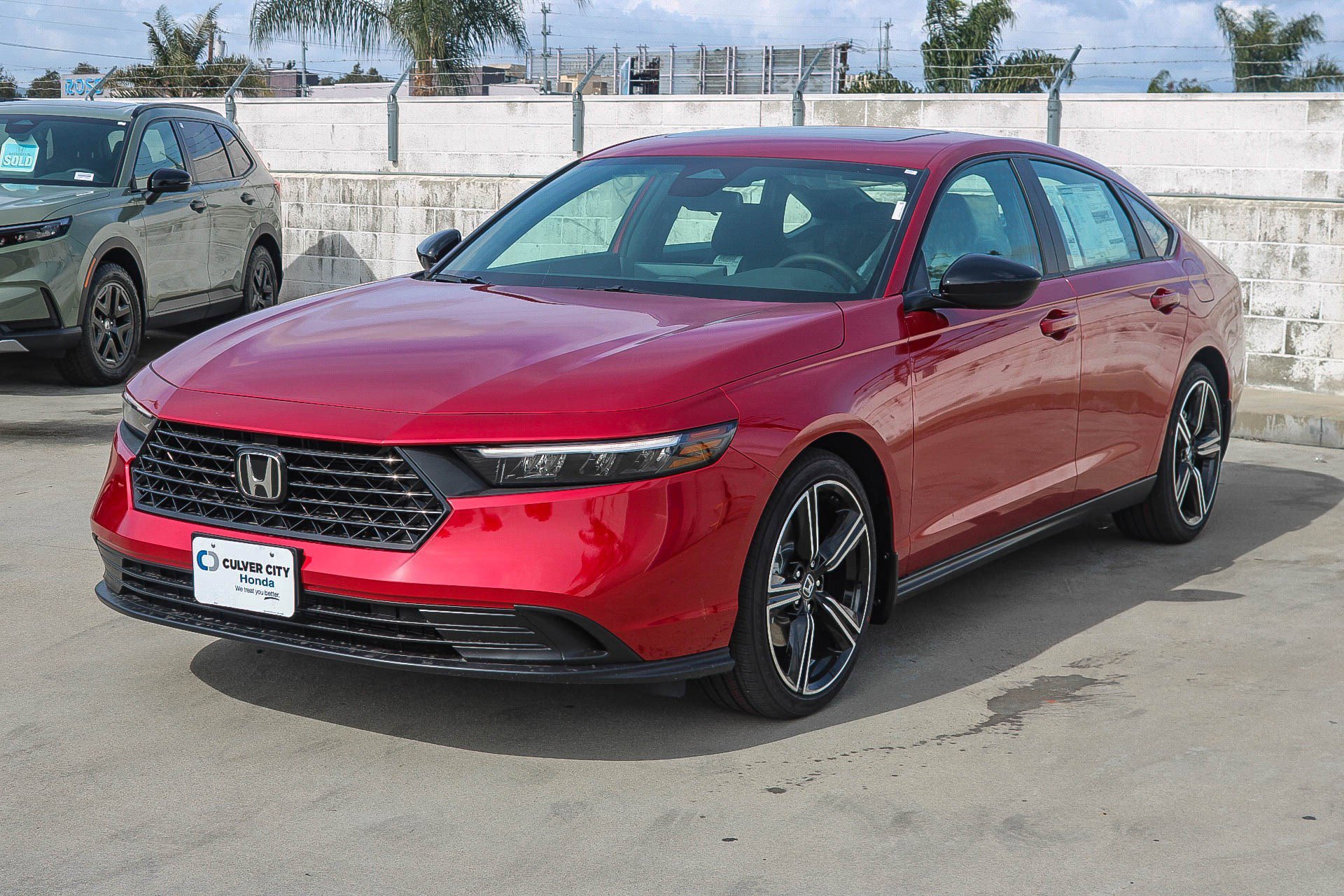 New 2026 Radiant Red Metallic Honda Sport image 3