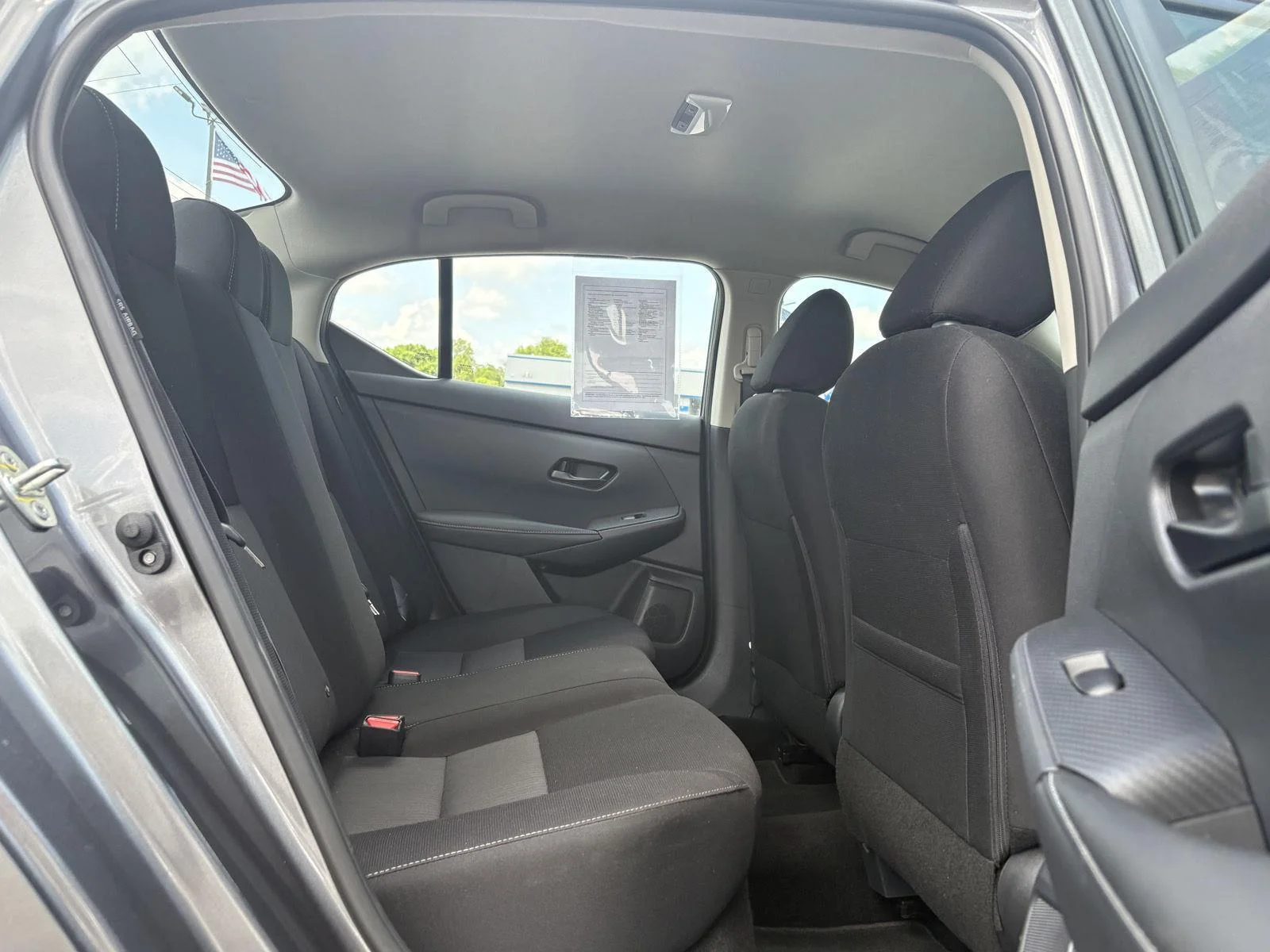 Used 2025 Atlantic Gray Metallic Nissan SV image 12